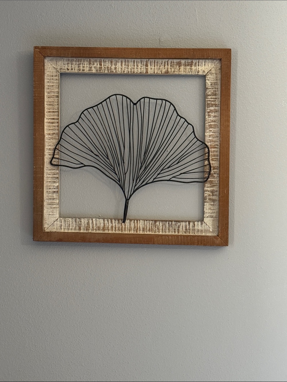 Leaf wall art